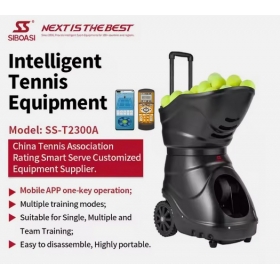 Siboasi 2300A  maszyna do wyrzucania pilek tenisowych z pilotem +App